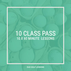 10 Class Pass - Duo Lessons 10 X 60 Minutes