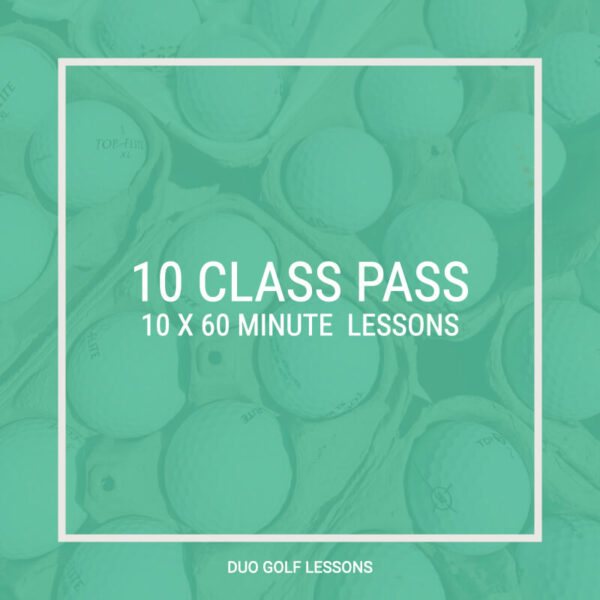 10 Class Pass - Duo Lessons 10 X 60 Minutes