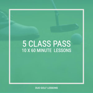 Class Pass - Duo Lessons 5 X 60 Minutes
