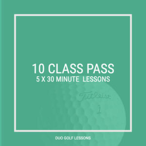 10 Class Pass - Duo Lessons 10 X 30 Minutes