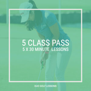 5 Class Pass - Duo Lessons 5 X 30 Minutes