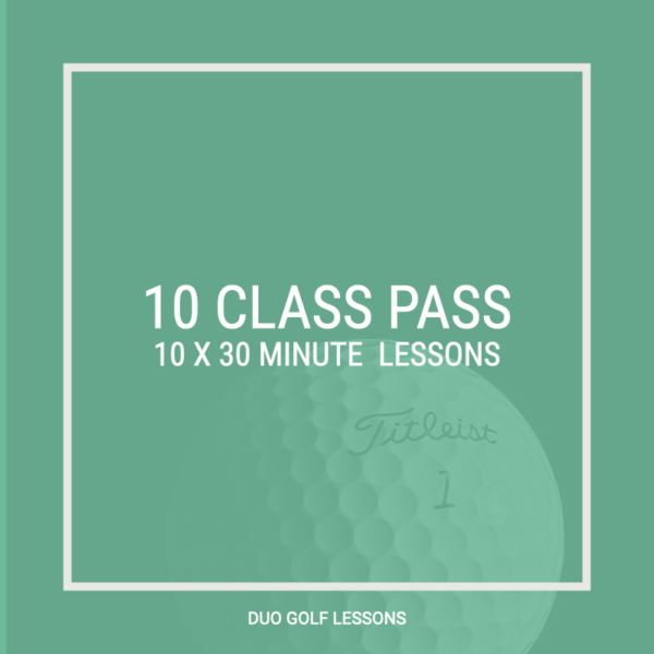 Golf Lesson Duo 10 X 30 minutes