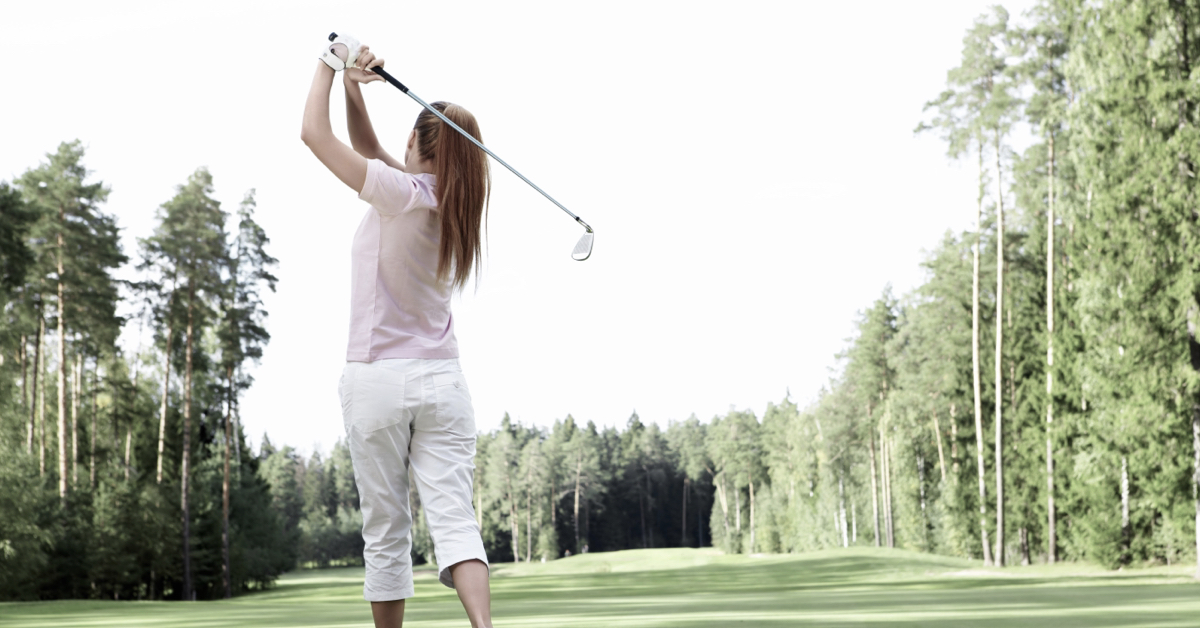 Women's Golf - How To Improve Your Backswing At Home